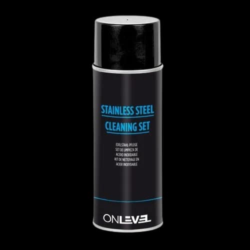 Stainless steel cleaning set