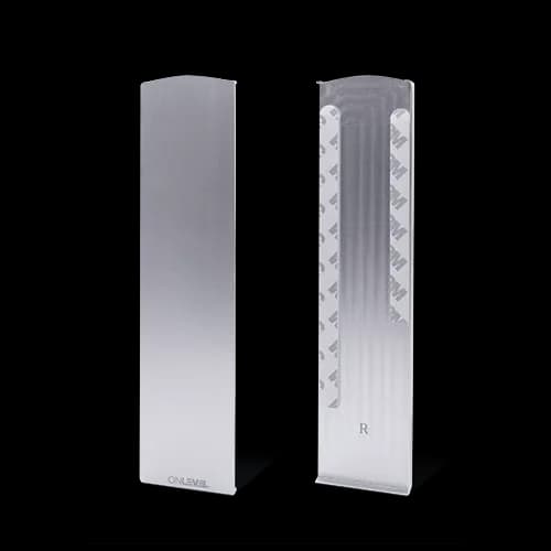 Glass Profile Endcaps Side-Mount